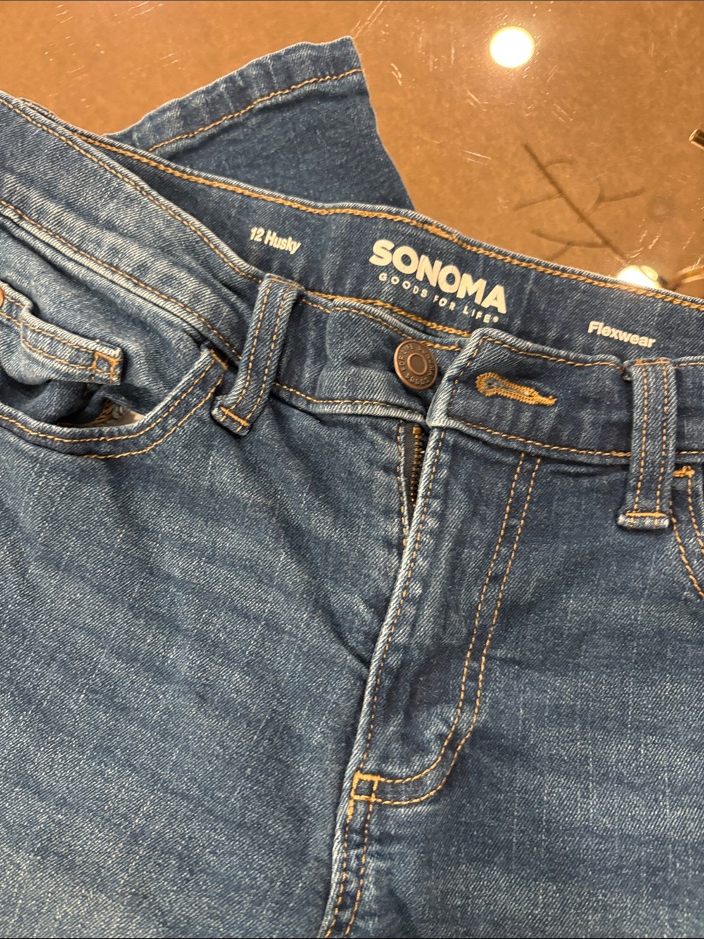 Sonoma Women's Medium Blue Flexwear Jeans